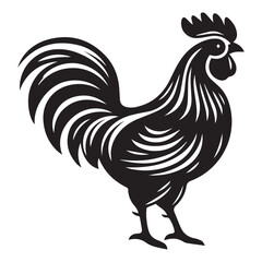 chicken silhouette