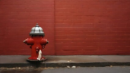 Fire hydrant on the city street