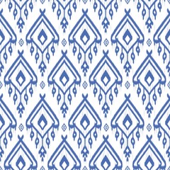 backgroundIkat Flower Pattern Ethnic Geometric native tribal boho motif aztec textile fabric carpet mandalas African