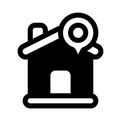 Home Location Glyph Icon