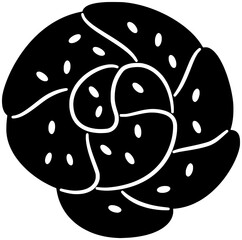 cinnamon illustration autumn silhouette food logo fall icon thanksgiving outline cake cookie dessert pastry spice homemade holiday tasty healthy shape dessert pastry for vector graphic background