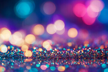 muddle lights abstract background, creative fantasy fluorescent colored,multicolor and brightly neon lines with blurred,glitter,defocused,reflections