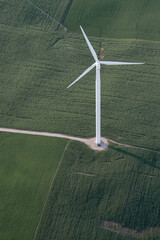 Windmill from the air