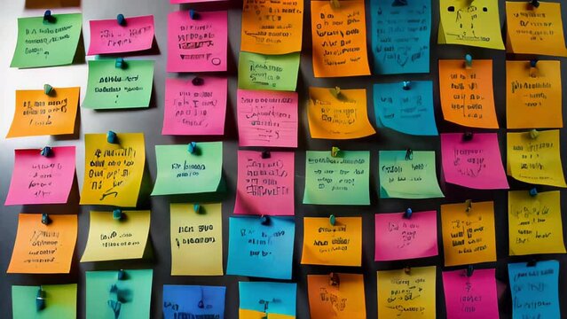 Sticky Note Office Reminder Paper Sale Concept Illustration