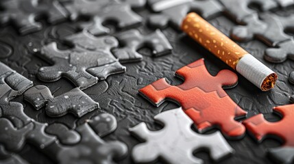 Greeting Card and Banner Design for Social Media and Educational Purpose of National No Smoke Day Background