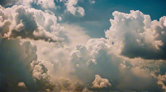 Clouds in afternoon