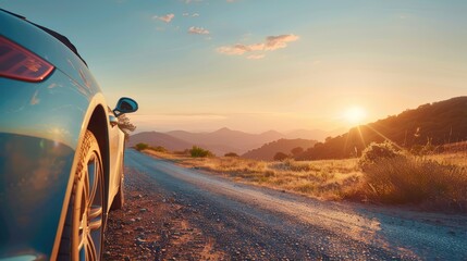 Road Trip, Evocative visuals capturing the freedom and spontaneity of road trips