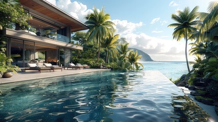 Luxury Resort, Images portraying luxurious accommodations, spa resorts, and exclusive retreats with upscale amenities, lavish interiors, and stunning views, offering a glimpse