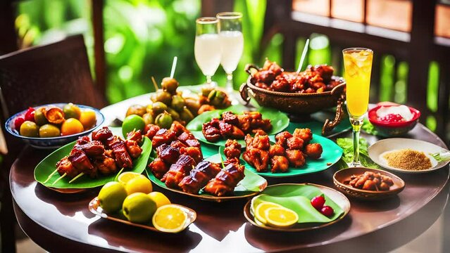 Celestial Delights, Savory Treasures of Ramadan's Iftar Feasts