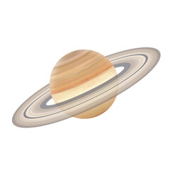 土星のイラスト © sozai-koyomi
