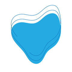 blob icon with three bumps