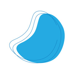 blob icon with two bumps