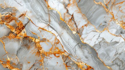 Obraz premium Elegant natural marble texture with rich gold veins, perfect for sophisticated backgrounds and designs.