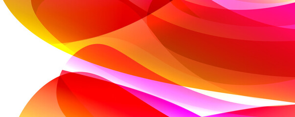 Colorful curve design concept. Vector Illustration For Wallpaper, Banner, Background, Card, Book Illustration, landing page