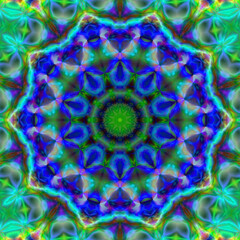 psychedelic background.  background screensaver.Magic graphics.Beautiful illustration. Bright flower. Abstract kaleidoscope  pattern.