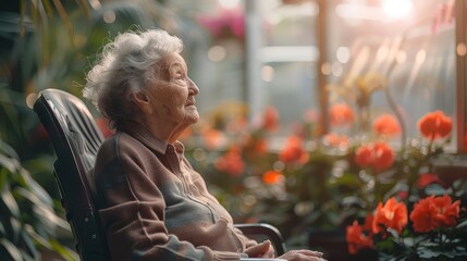 Elderly Care, Showcase compassionate care for the elderly population, highlighting geriatric healthcare services and support systems