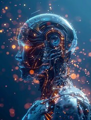 AI and quantum computing collaborate solving blockchains biggest challenges - obrazy, fototapety, plakaty