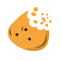 Bites of Sweet Biscuit Vector 