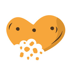 Bites of Sweet Biscuit Vector 