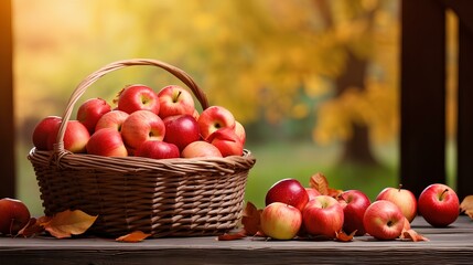 apples in the basket