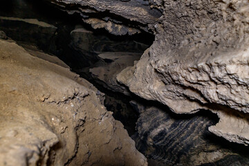 The salt  cave Kolonel in Mount Sodom in southern Israel