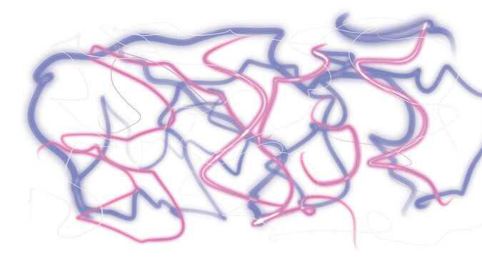 Background of multicolored lines