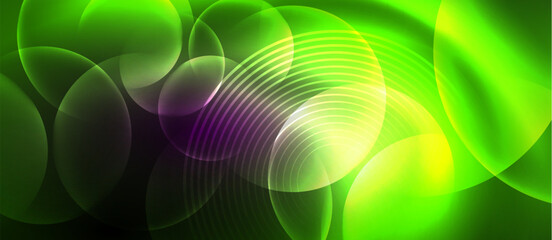 Shiny color neon glowing design. Vector Illustration For Wallpaper, Banner, Background, Card, Book Illustration, landing page