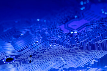 computer circuit board. electronic hardware technology. high-detailed background.