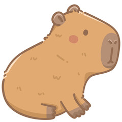 Cute capybara 