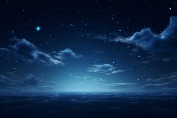 Illustration of night sky