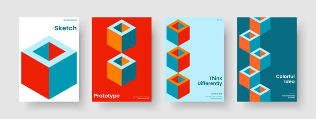 Obraz premium Isolated Background Design. Geometric Business Presentation Template. Modern Brochure Layout. Report. Book Cover. Poster. Banner. Flyer. Magazine. Pamphlet. Catalog. Advertising. Handbill