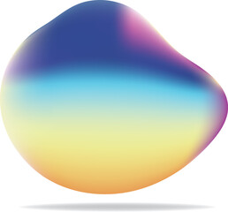 Abstract Gradient Art Modern Organic Vibes