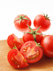 トマト　スタジオ撮影　イメージ