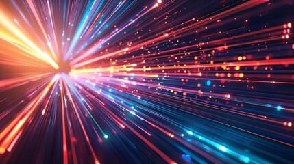 Abstract technology background of high speed global data transfer.