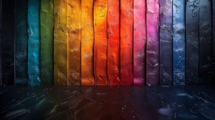 wallpaper background with colorful abstract rainbow colors