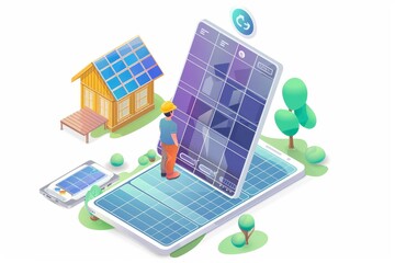 Innovative Cartoon Art and Solar Powered Efficiency: Exploring the Restoration of Landmarks with Advanced Accounting Techniques in Eco Villages