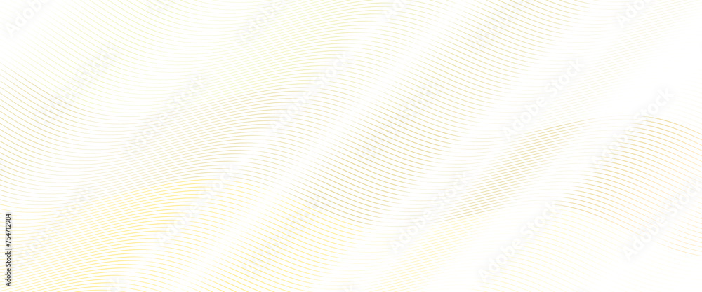 Poster Vector abstract Transparent background design with diagonal line pattern in gold color.