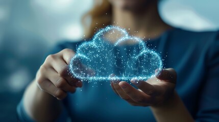 An enterprise deploying cloud computing