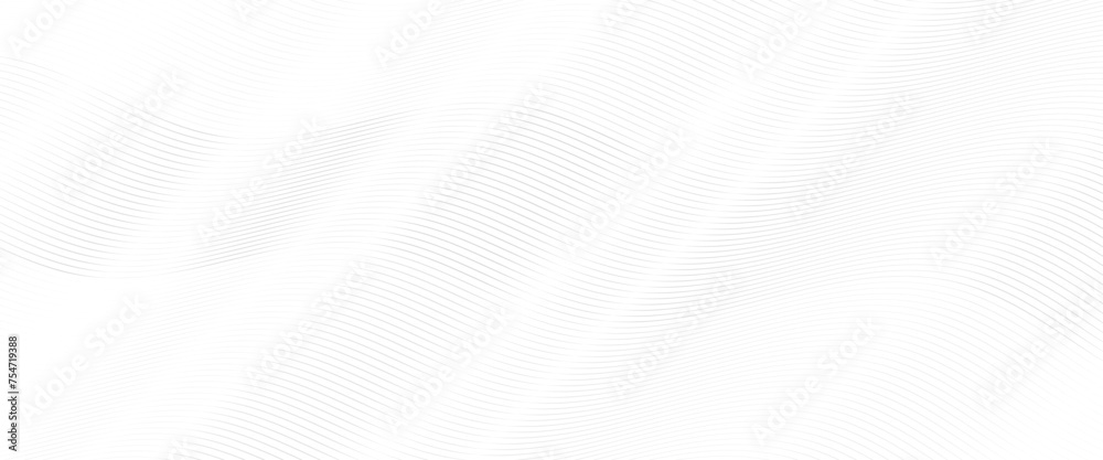 Poster vector curved twisted slanting, waved lines pattern, abstract white and grey color curved waves with