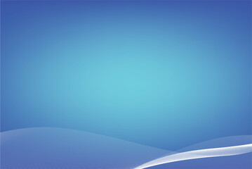 Blue Swirl 3d ads background with wave lines. Abstract ocean concept, web banner