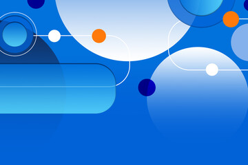 Abstract Modern Graphic Geometric Background With Memphis Element And Blue Gradient Color Design for Graphic Business Technology Digital Website Template Background Backdrop Wallpaper Poster Banner