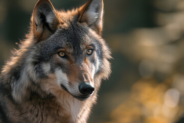 A close-up shot of a Wolf