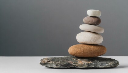 Finding Stillness: Exploring Peace and Wellness Through Balanced Stone Stacks"