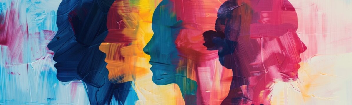 Mental health concept illustration