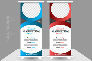 rollup banner Design Template.