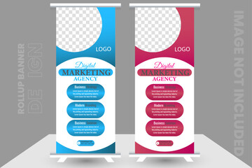 rollup banner Design Template.