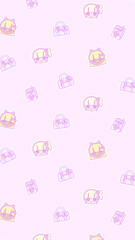 16:9 平成スクールガール白フチ壁紙⭐︎