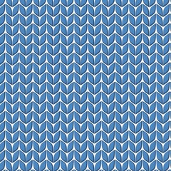 Metaball metallic pattern in gradient shade of blue