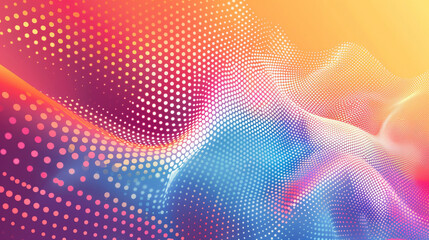 Vector Abstract Half-Tone Backgrounds