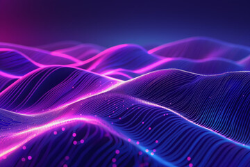 blue purple abstract background, in the style of stimwave, precisionist lines. AI Generated